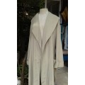 Vintage Bohemian Helen Taylor Full Length Coat Camel Color Size L