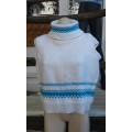 Vintage Iceland Style Sleeveless Top Sweater Vest size 12