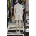 Original 1970s Vintage Winter Dress By Vintage Label Manhattan Size 12
