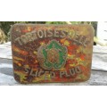 Rare Antique Tortoise Shell Sliced Plug Metal Tin United Tobacco Company Cape Town