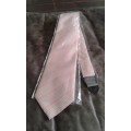 Original Vintage Montebello Pink Striped Vintage Tie Milano Italy NEW