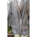 Vintage 1980s Glamour Style Blazer With Bat Sleeves Size 12