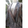 Vintage 1980s Glamour Style Blazer With Bat Sleeves Size 12