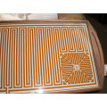 Vintage Philipps Mid Century Modern Glass And Wood Food Warmer Electric Hot Tray 75 cm x 40 cm