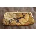 Original 1950s Vintage Fabric Sunglasses Protective Case Bag