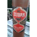 Vintage ZUBAN Stoneware Liquor Bottle Cafe Au Rhum 1960s