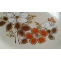 13 Vintage Highland Florals Collection Japanese Stoneware Dinner Plates Mountain Florals
