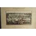 Vintage Framed Photograph South African Provincial Hockey Tournament August 1929 Durban And P.M.Burg