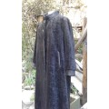 Beautiful Elegant Vintage Full Length Lama Alpaca Fur Coat Size 14