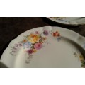 Set Of 3 Royal Doulton Maytime V.2337 Side Tea Plates Diameter 16cm