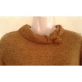 Vintage Original 1960s Swing Top In Toffee Color By Earl Size 14