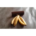Very Rare Vintage Dangling Bakelite 1930s Banana Brooch Pin