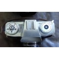 Vintage Zeiss Ikon Voigtlaender Contaflex 126 Color Pantar Lens 2.8/ 45 With Black Leather Case