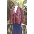 Vintage 1940s Chestnut Brown Genuine Mink Fur Cape Amazing Condition