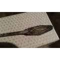 Vintage Elegant Silverplated Pickling Fork In Original Box