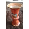 Vintage Lustre Ware KOOKABURRAS Handpainted Vase By Grimwades Stoke On Trent England