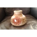 Vintage Mid Century Modern Handpainted Ceramic Majolica Vase