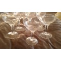 Vintage Belfor Bohemia 9 Exquisite Czechoslovakia Crystal Mouth Blown Hand Cut Glasses