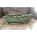 DROSTDY WARE Green Art Deco Planter Urn Vase Made In England 242