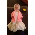 Vintage Large ELVINCO Celluloid Talking Crying Doll 1960s Original Clothes