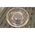 Vintage Queen Anne Heavy Glasbake Glass Ring Baking Dish Jelly Mold U.S Patent