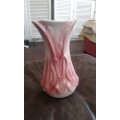 Antique Art Nouveau Vase In Shades Of Pink