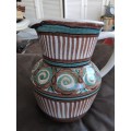 Large Ceramic Handcrafted South African Jug Pitcher
