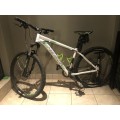 Merida Big Seven 40 Mountain Bicycle - Green and White
