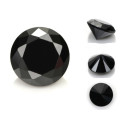 4mm Black Diamond Round cut Free shipping