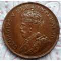 1935 SA Union 1 Penny as per Images
