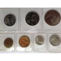 1980 RSA Uncirculated Mint State Coins in Sealed Mint  Pack