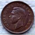 1950  SA Union  Half Penny