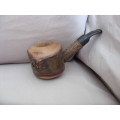 Genuine cherry wood short pipe made in France circa 1830-1907