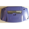 Purple Game Boy Advance Console + Case