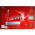 Boxed Red Limited Edition Wii Console, Original Remote Controller, Nunchuk + Cables