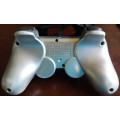 Official Silver PS2 Dual Shock 2 Controller