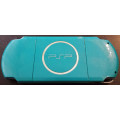 Boxed Vibrant Blue PSP 3004 Console, Charger, Case + memory card