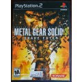 Metal Gear Solid 3 Snake Eater - PS2 (NTSC)
