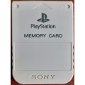 Official PS1 Memory Card