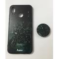 Huawei P20 LITE Cover with POP SOCKET AND Full Cover Glass Protector