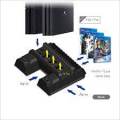 Dobe Multi-functional Charging & Cooling Stand For PS4 PS4 Slim PS4 Pro