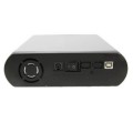 5.25 inch IDE USB 2.0 HDD External Case , With 2.0A Power  -  BLACK
