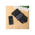 20W 2 USB Port 4 Panel Foldable Solar Panel Charger