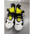 Nike ACRONYM X AIR PRESTO MID DYNAMIC YELLOW  MENS SIZE UK 9 - SECOND HAND - GOOD CONDITION