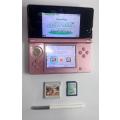 Nintendo 3DS Console - Rose Pink  -  SECOND HAND