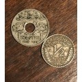 2 x RARE 1936 SYRIA. COINS