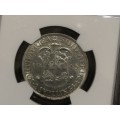 1945 2 SHILLING ( NGC )