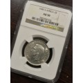 1945 2 SHILLING ( NGC )