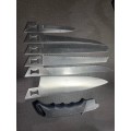 Vintage - Kershaw Kai Blade Trader - 6 Blade Knife Set and Case Japan