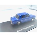 Renault 8 R8 1300 Gordini 1966 blue Gordini-Box diecast modelcar Atlas 1:43